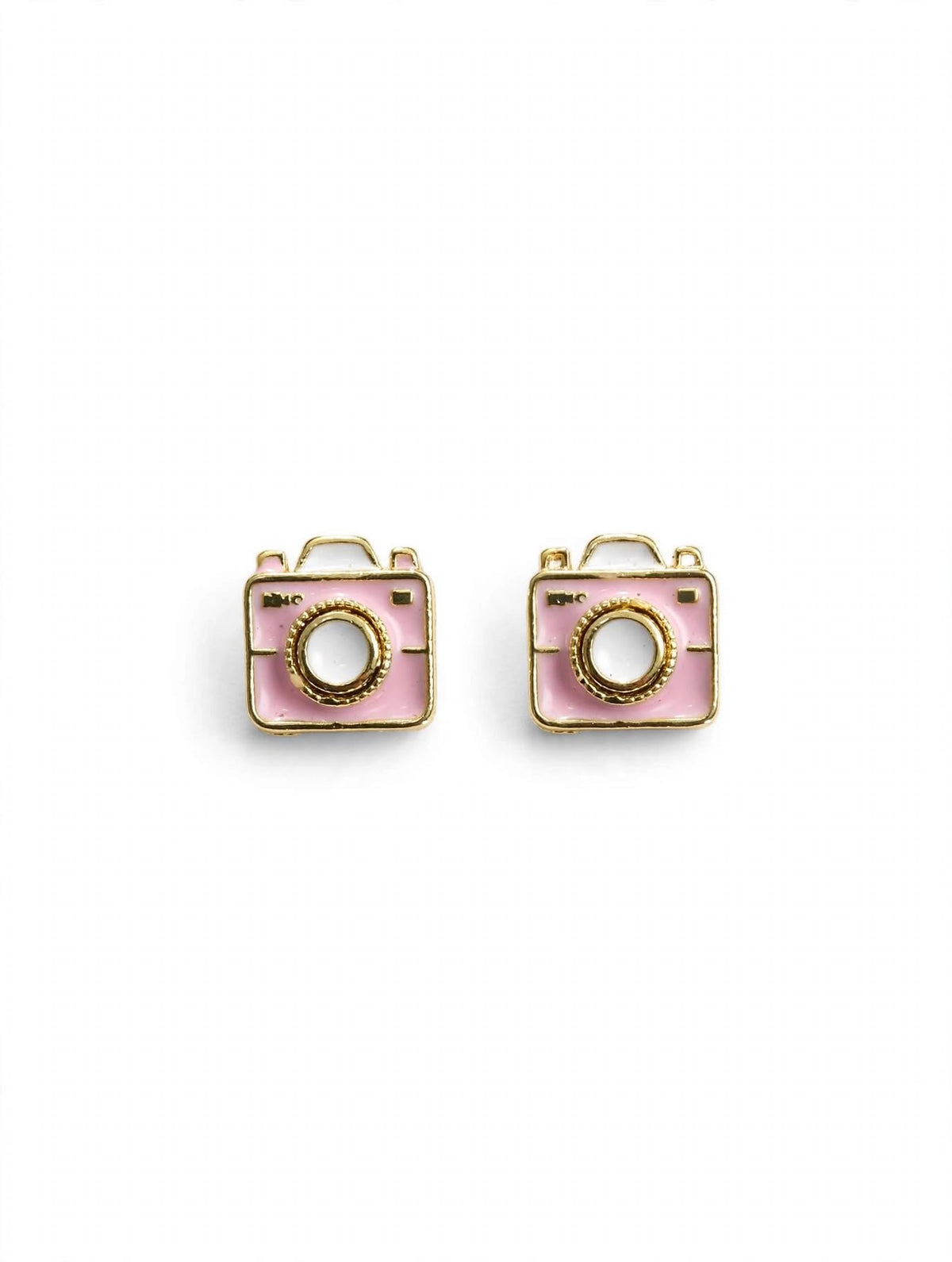 Snap & Shine - Mini Camera Stud Earrings