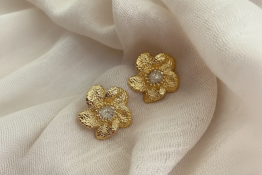 Eternal Bloom Textured Studs