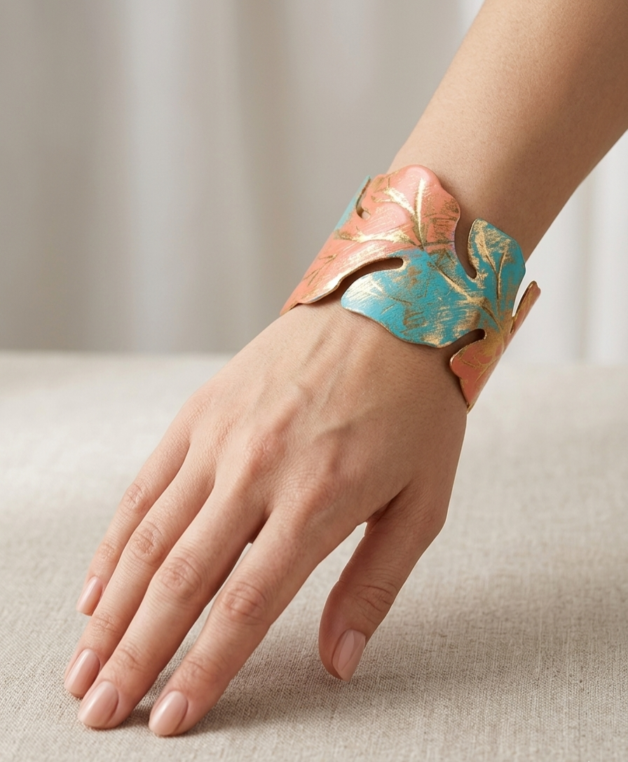 Tropical Garden Elegance Cuff
