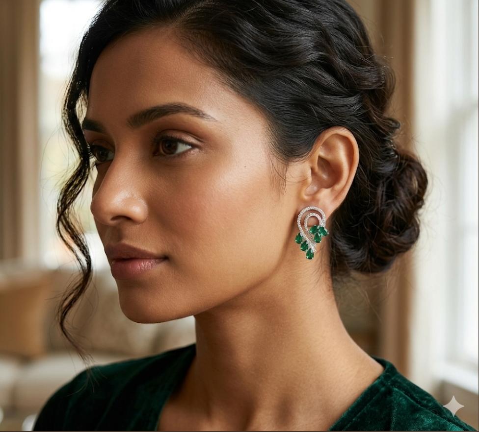 The Aurora Marquise Drop Earrings