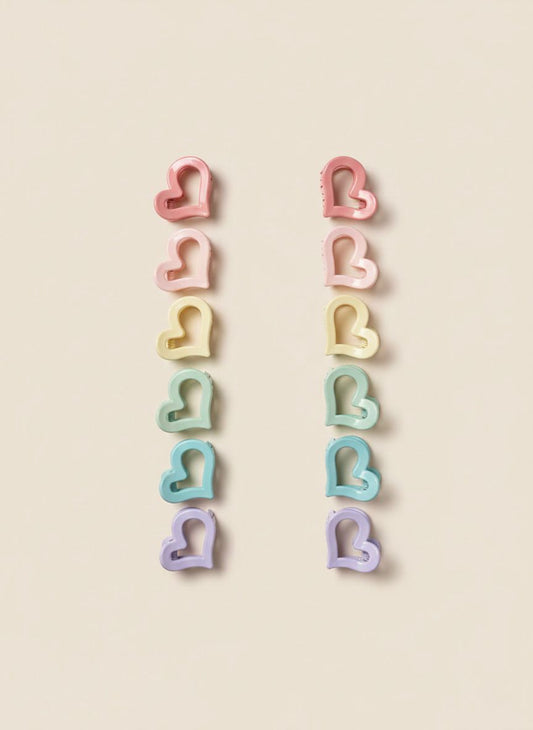 Tiny Floral Garden: Mini Claw Clip Set