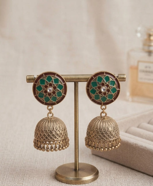 Mandala Jhumka