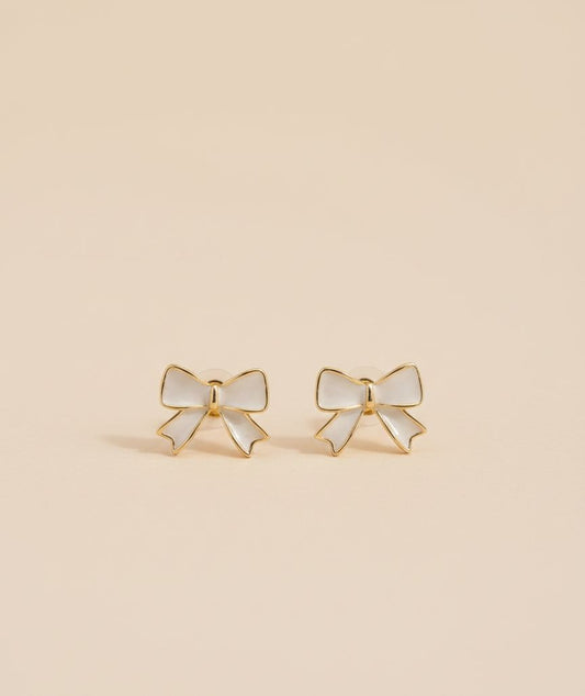 Classic Enamel Ribbon Studs