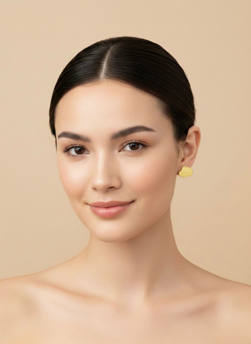 Whimsical Cloud & Balloon Mismatched Studs
