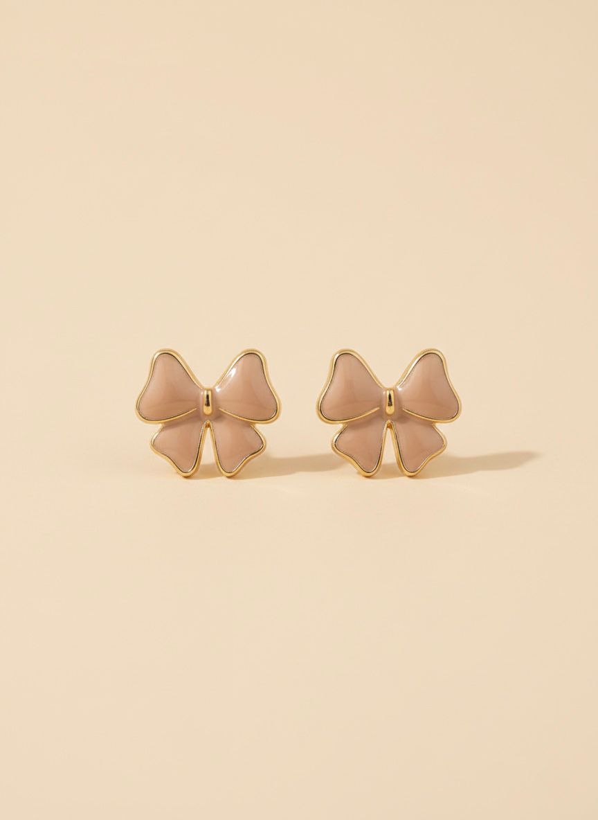 Classic Enamel Ribbon Studs