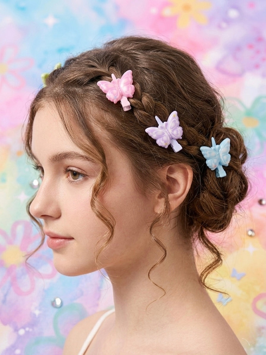Dreamy Flutter Butterfly Clips