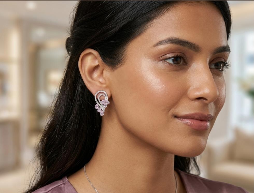 The Aurora Marquise Drop Earrings