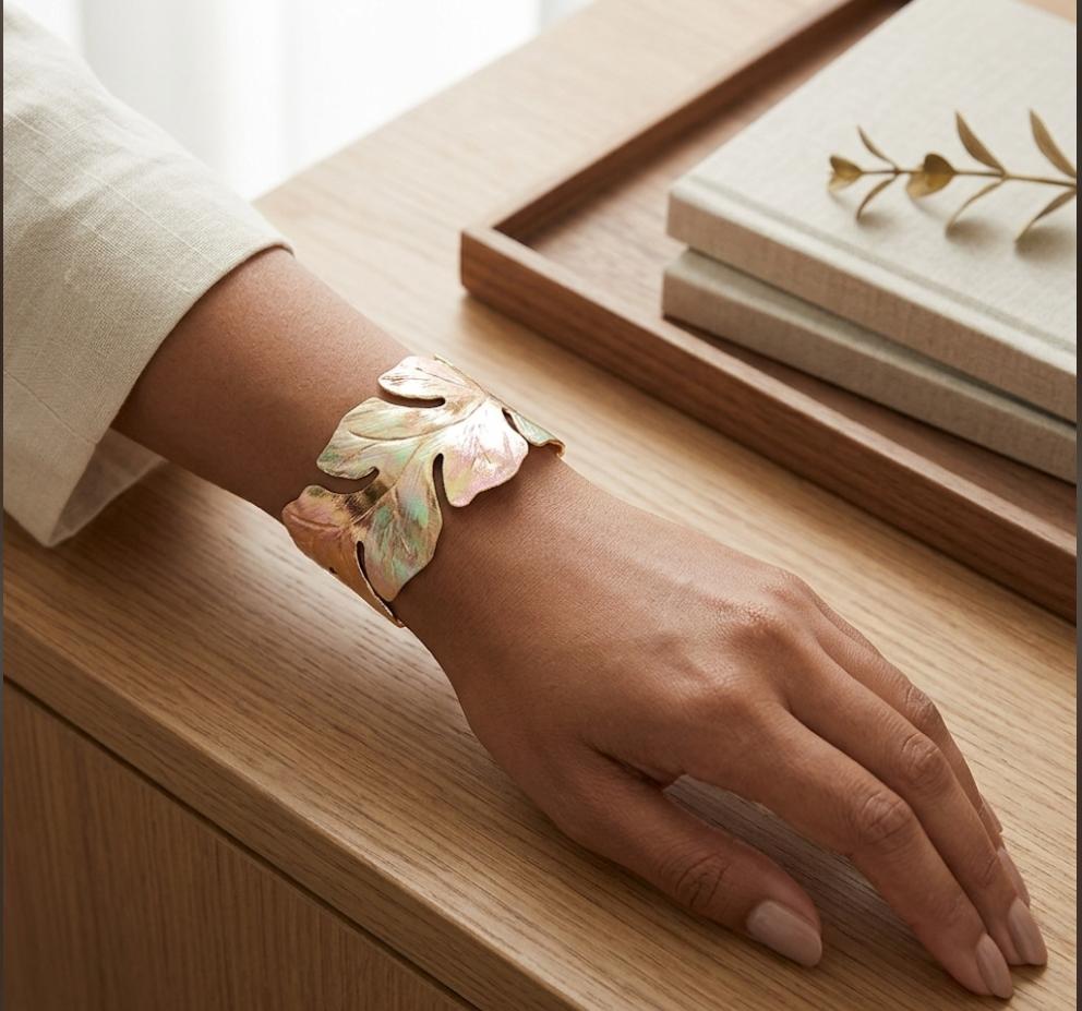 Tropical Garden Elegance Cuff