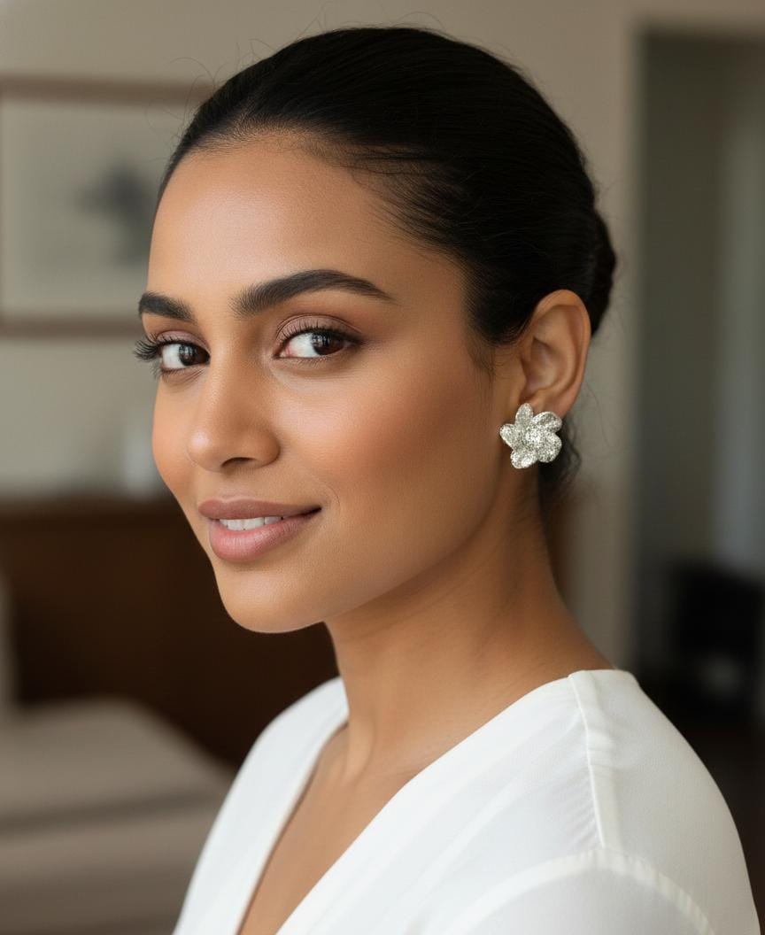 Eternal Bloom Textured Studs