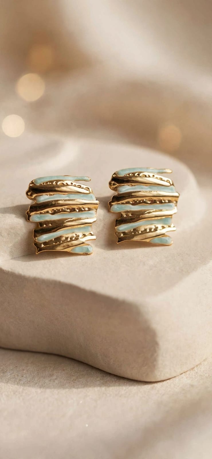 Riva Abstract Stud Earrings