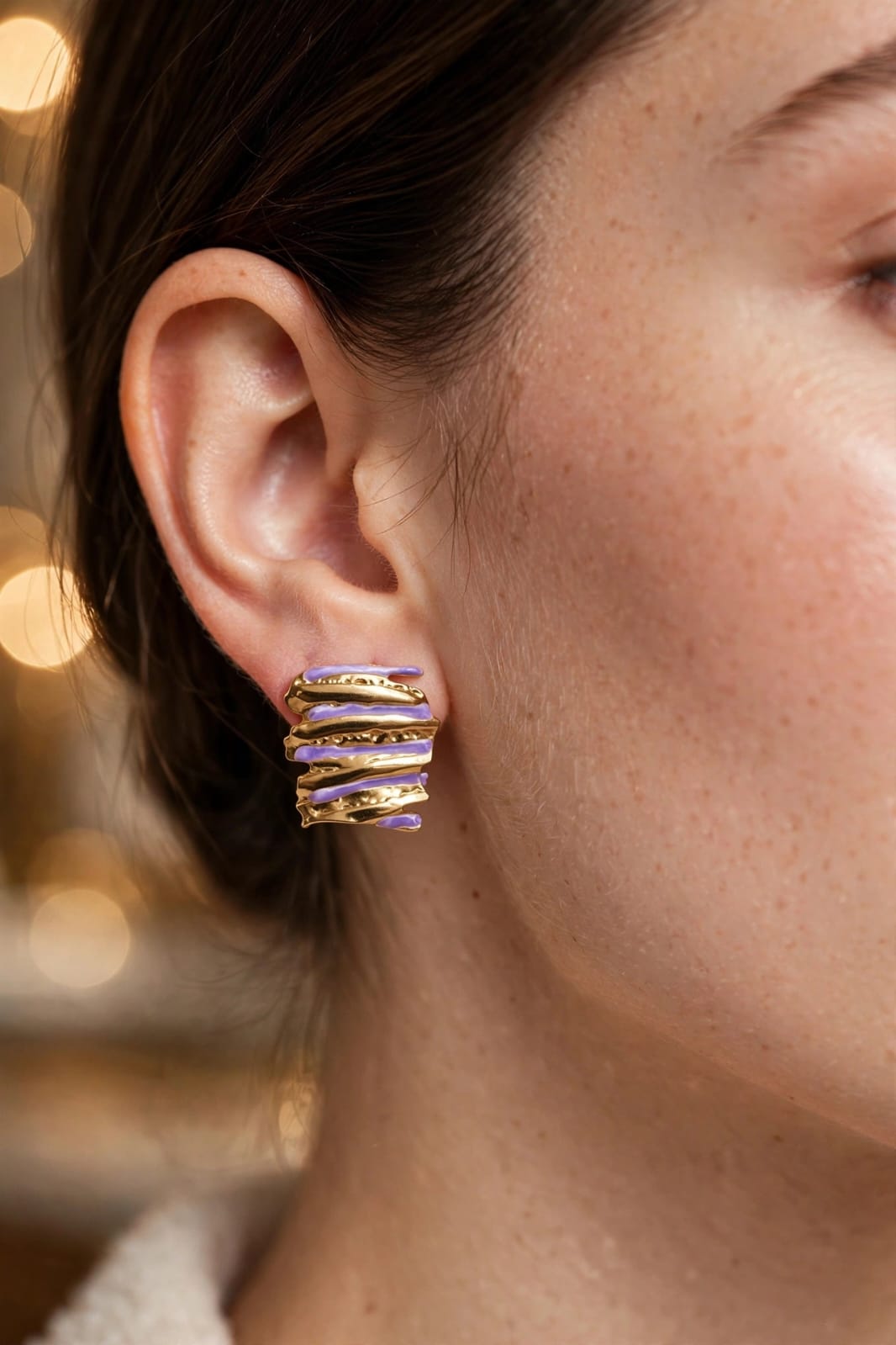 Riva Abstract Stud Earrings