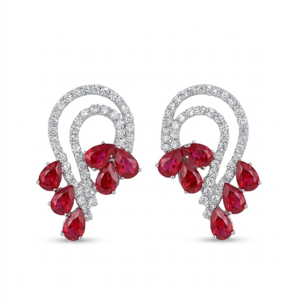 The Aurora Marquise Drop Earrings