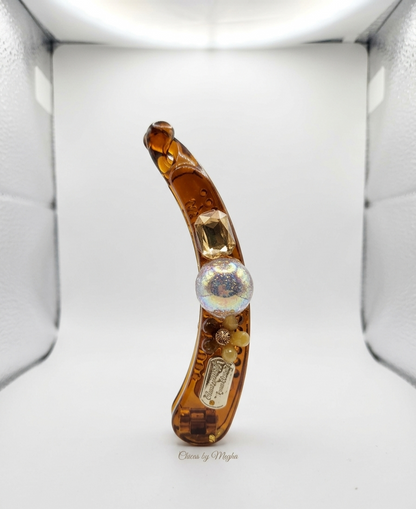 Eclipse Crystal Banana Clips