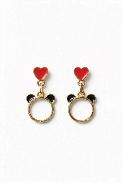 Lovey Bear Drop Earrings