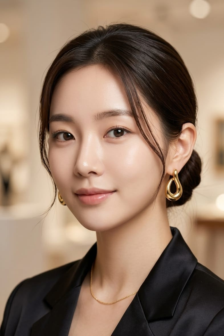 Sculptural Teardrop Statement Earrings