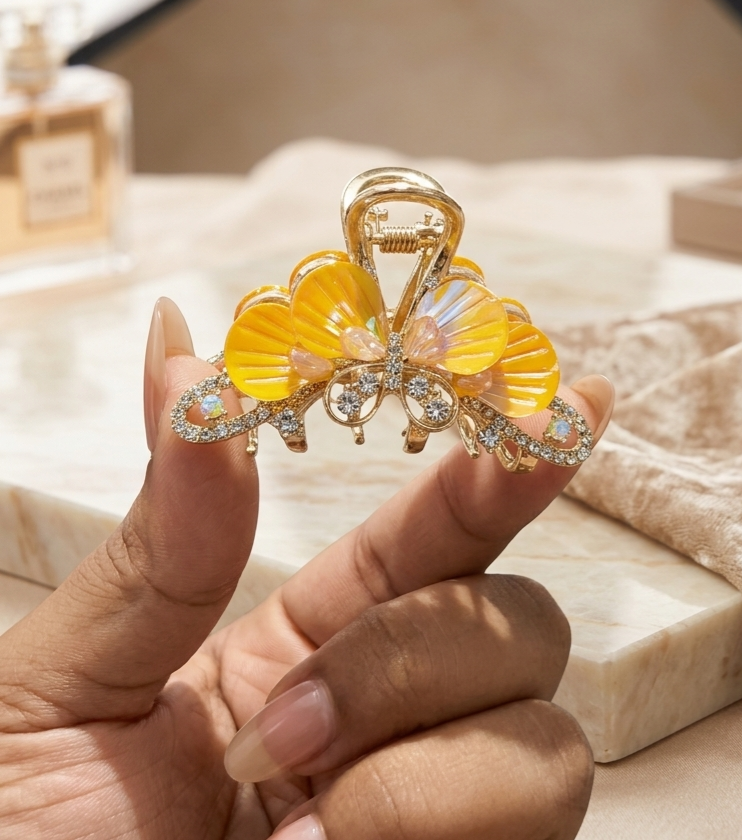 The Aurelia Butterfly Claw Clip