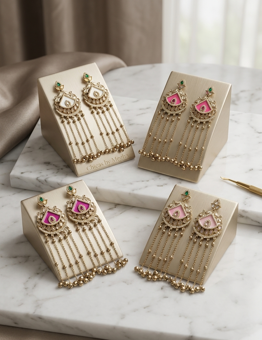 The Rajkumari Jhankaar Jhumkas