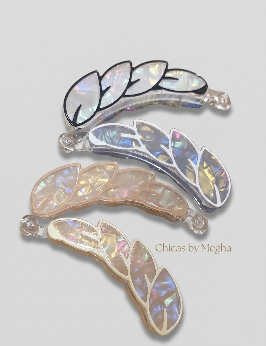 Aura Leaf Banana Clips
