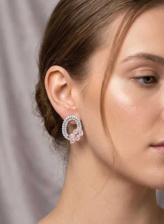 Elysian Blossom Hoop Studs