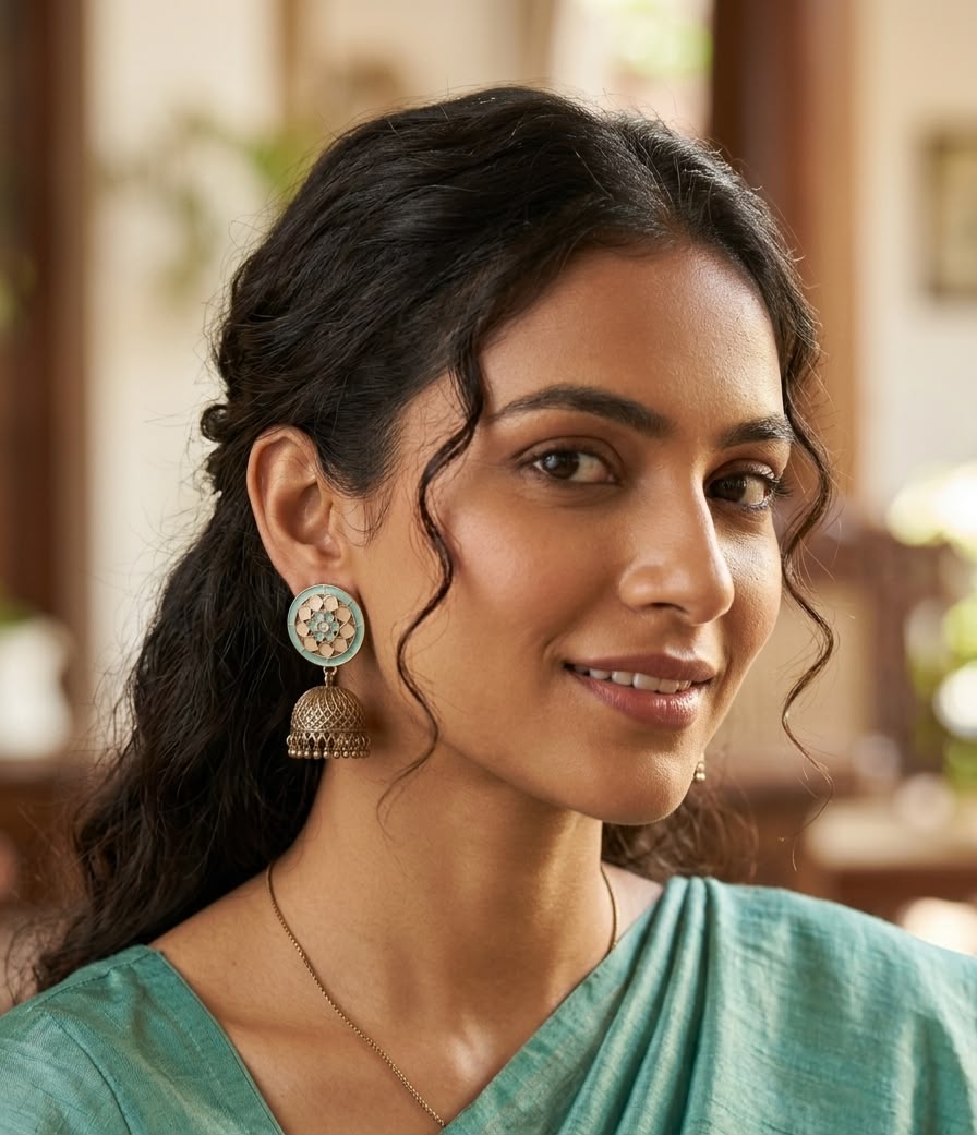 Mandala Jhumka