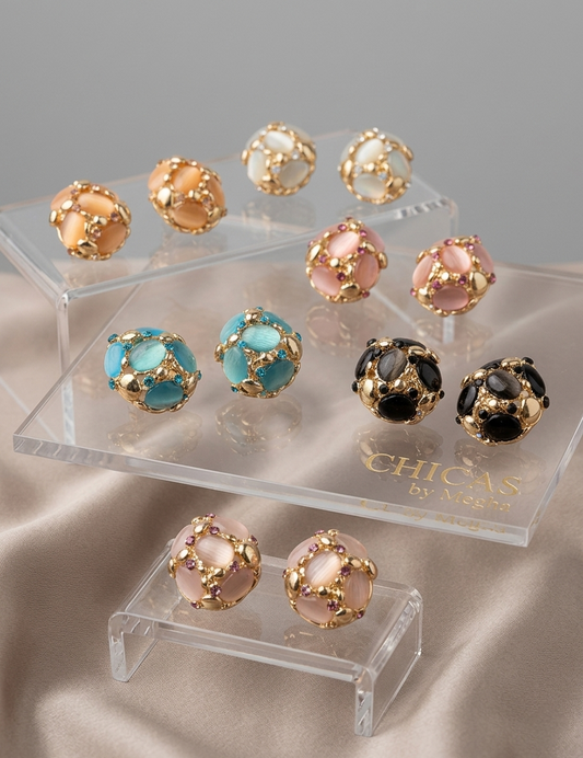 Elowen Blossom Studs