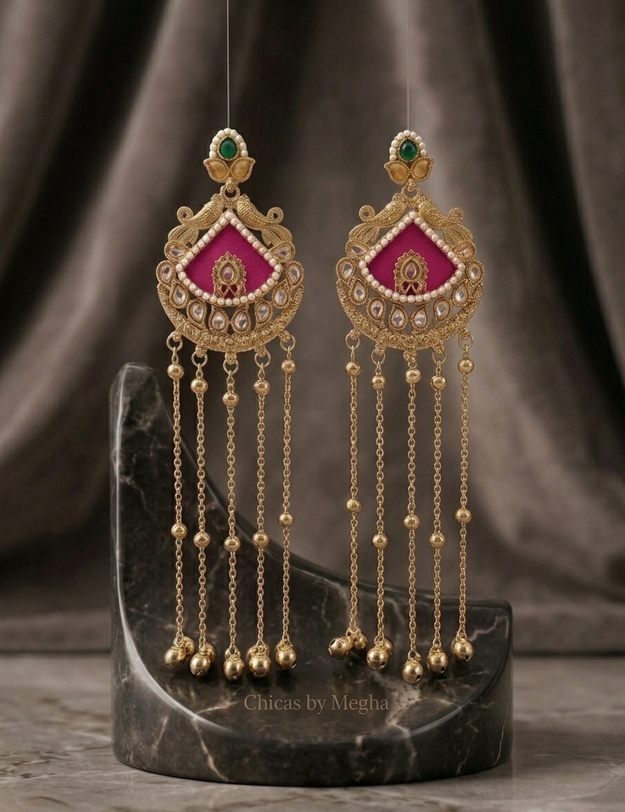 The Rajkumari Jhankaar Jhumkas