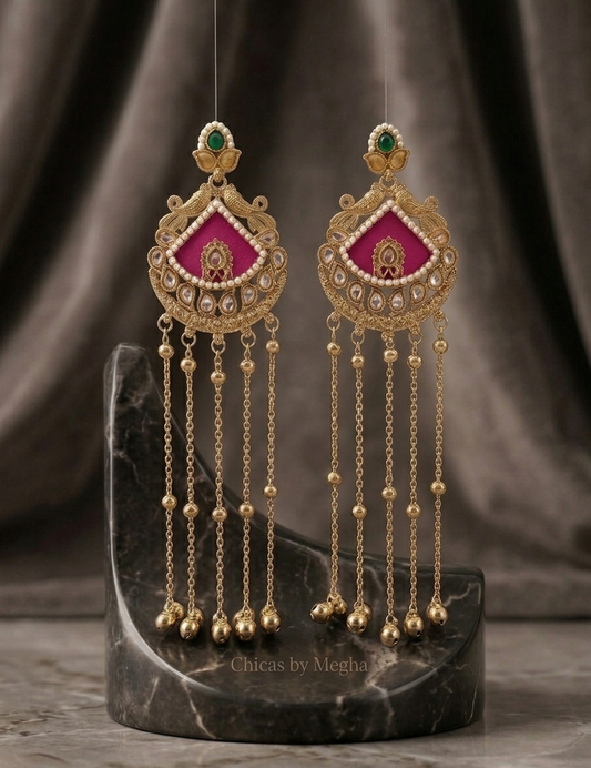 The Rajkumari Jhankaar Jhumkas
