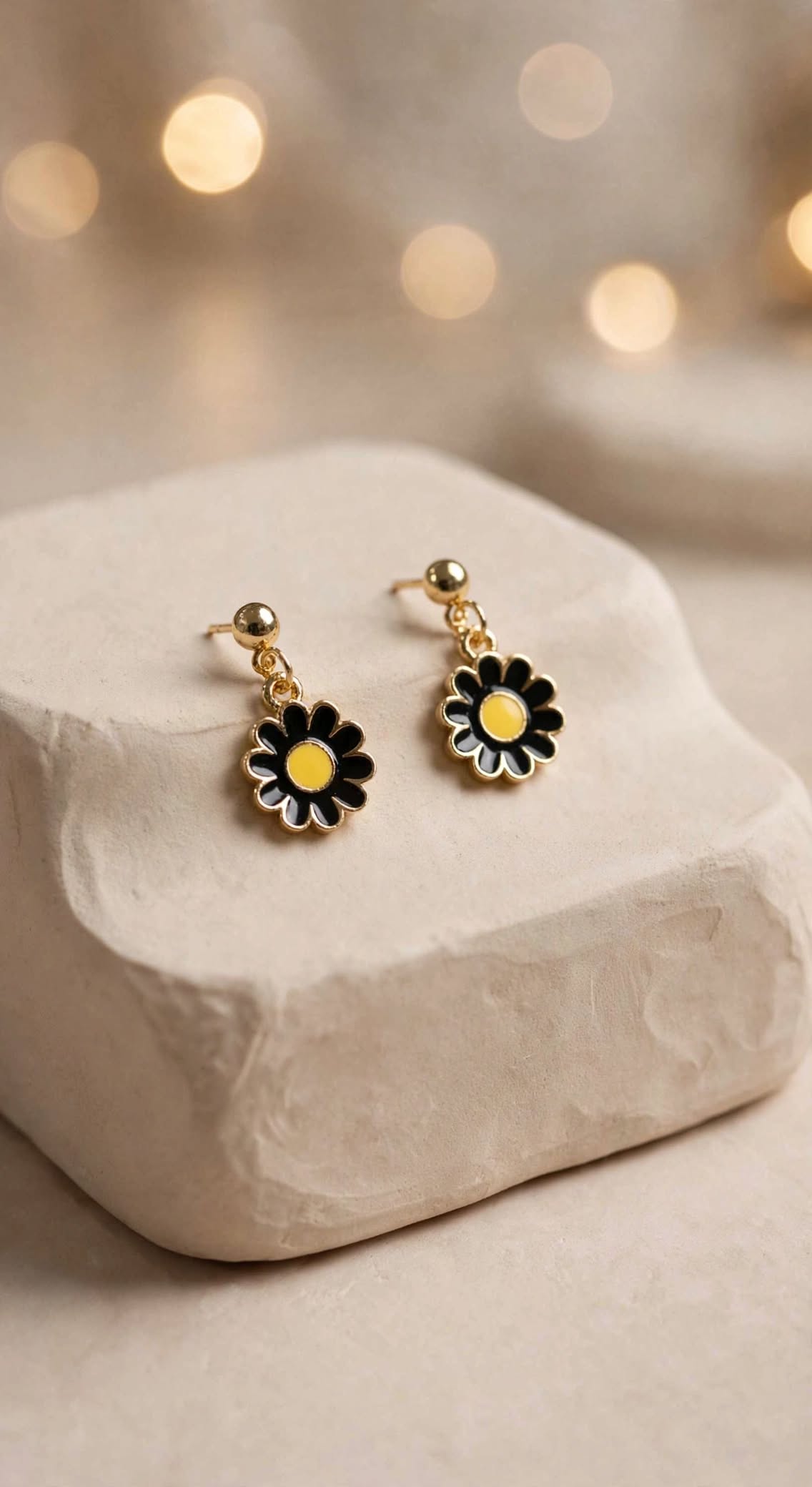 Cute Mini Flower Drop Earrings