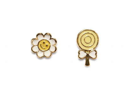 Lollipop Mismatch Earrings