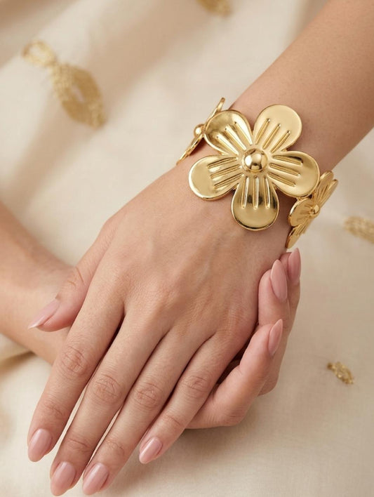 The Marigold Blossom Cuff