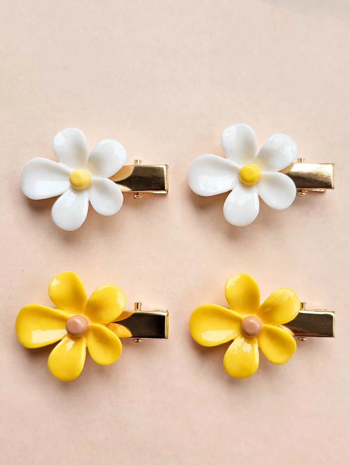 Meadow Mini Flower Alligator Clips - Set of 2