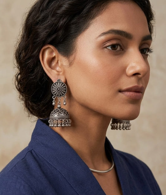 The Sunlit Jhumkas