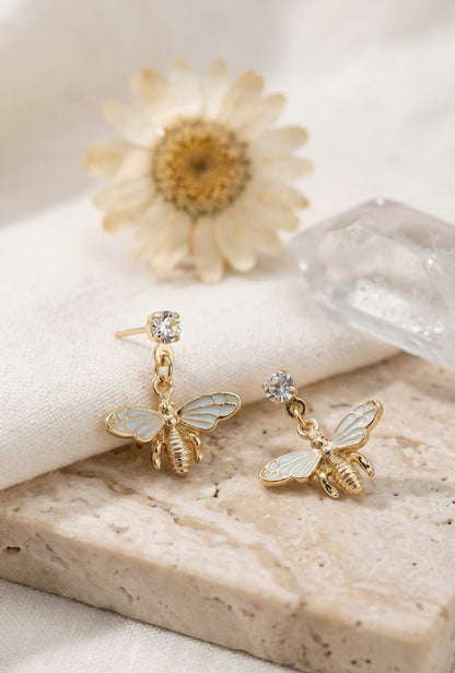 Honeybee Drop Studs
