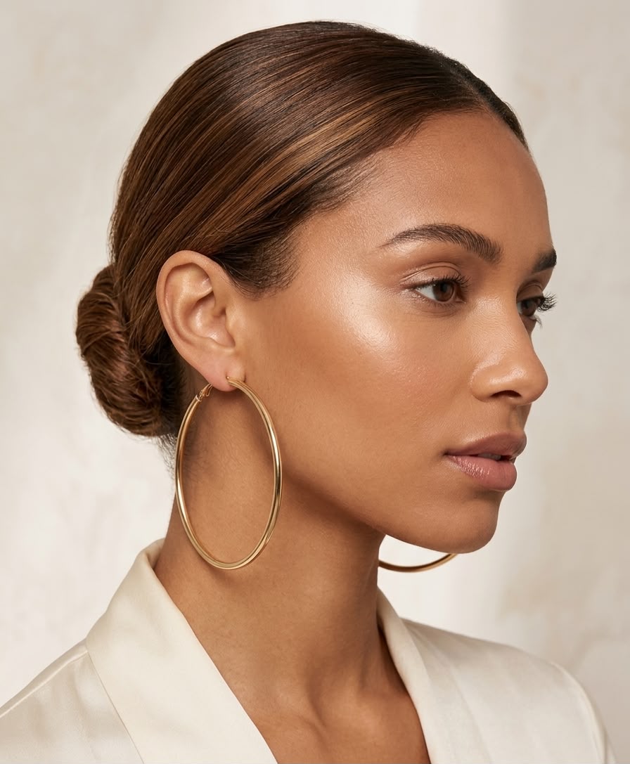 Ultimate 9cm Statement Hoops