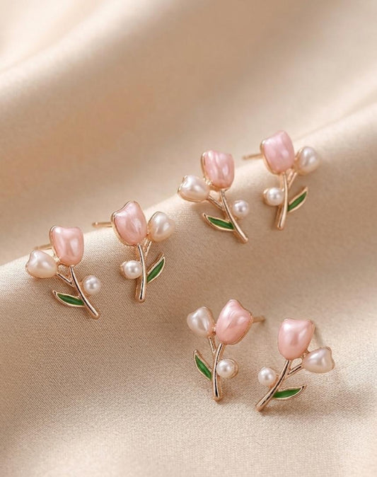Tulip Bloom Earrings