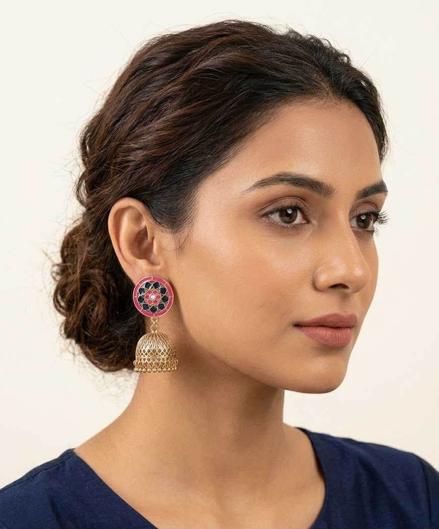 Mandala Jhumka