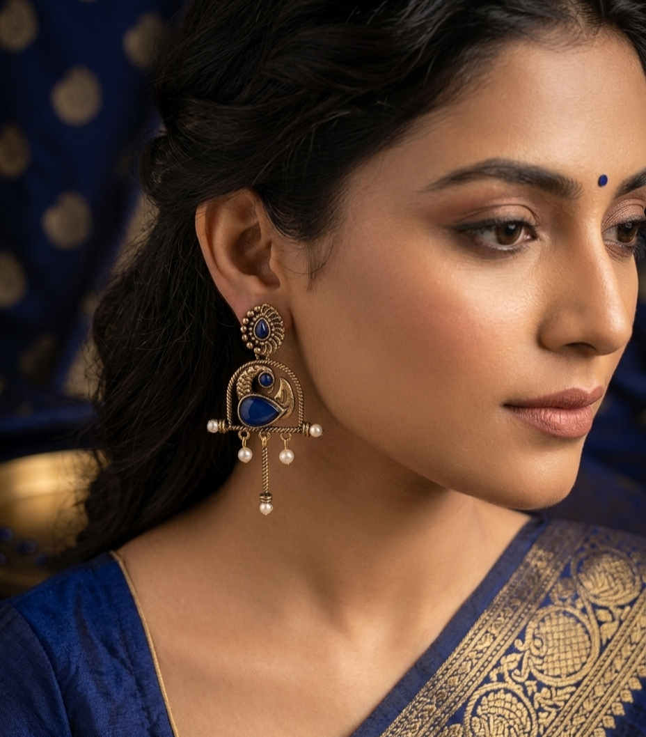 The Mayura Dangle Earrings