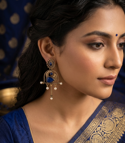 The Mayura Dangle Earrings