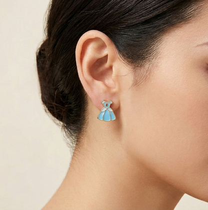 Cinderella Mismatched Stud Earrings