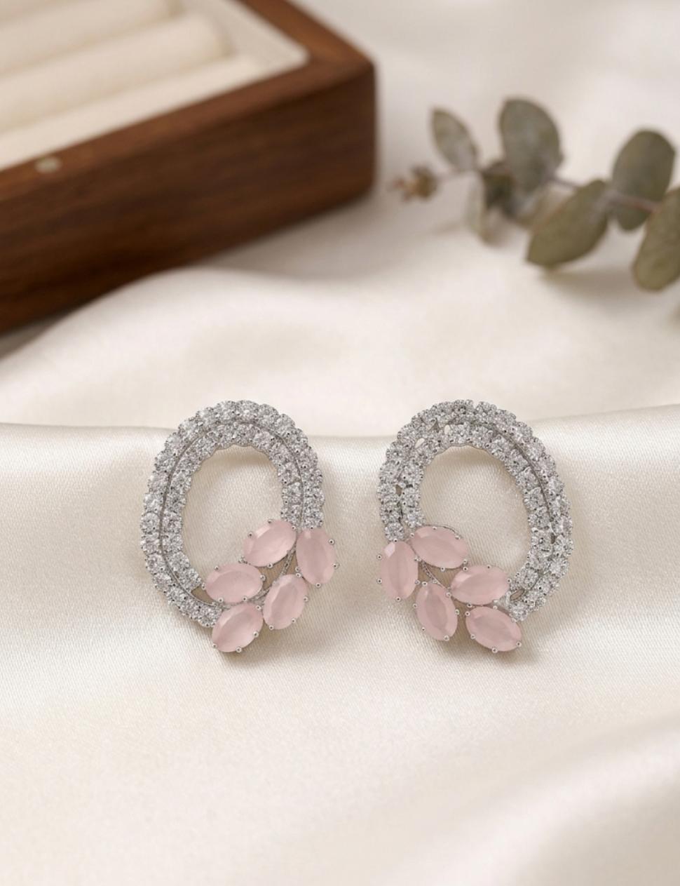 Elysian Blossom Hoop Studs
