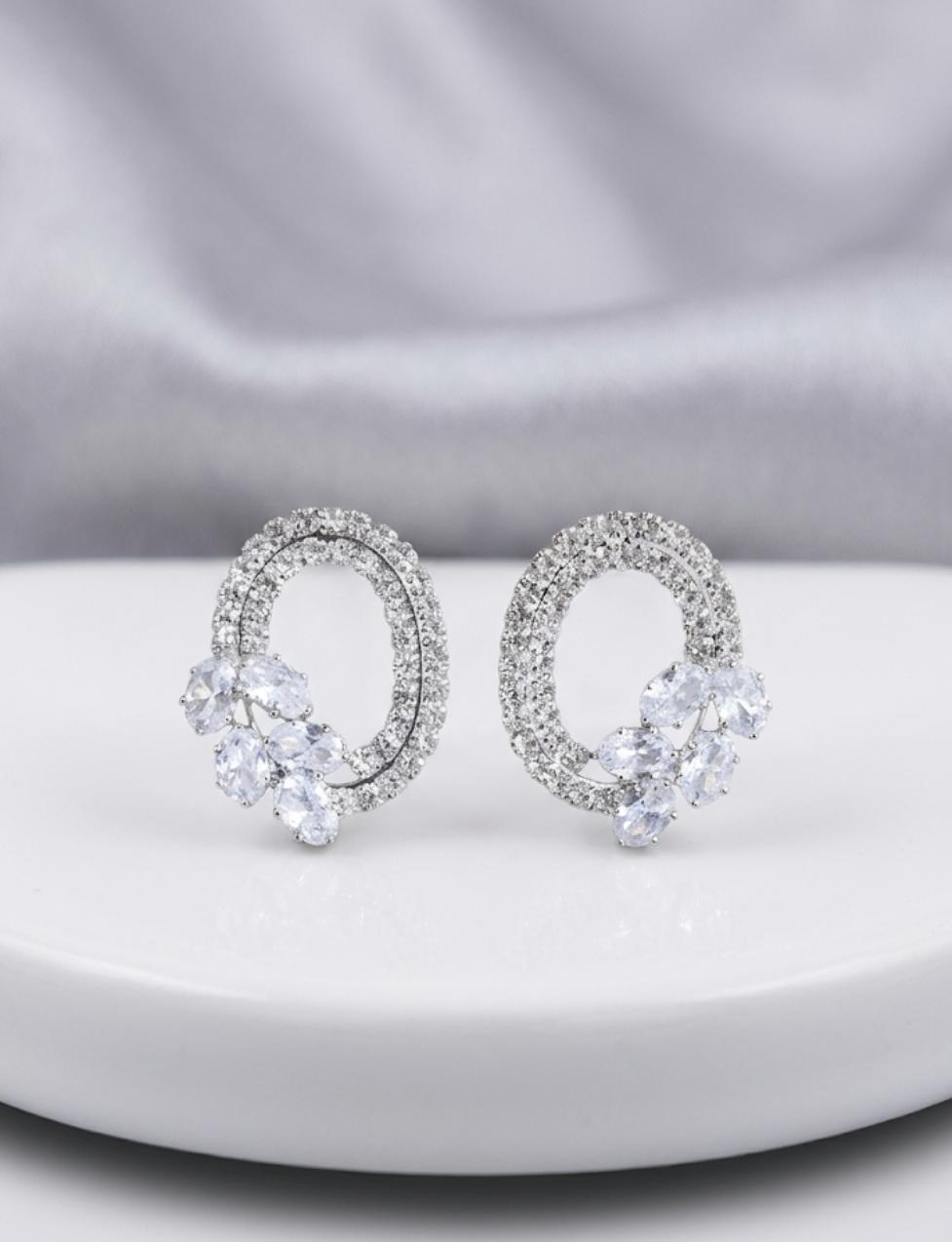 Elysian Blossom Hoop Studs
