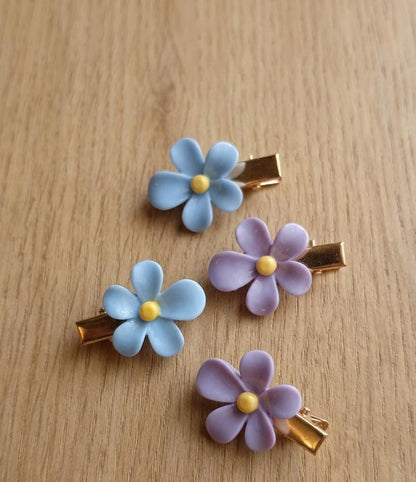 Meadow Mini Flower Alligator Clips - Set of 2