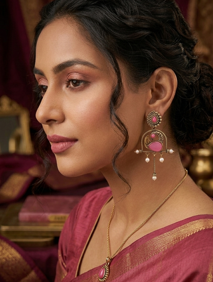 The Mayura Dangle Earrings