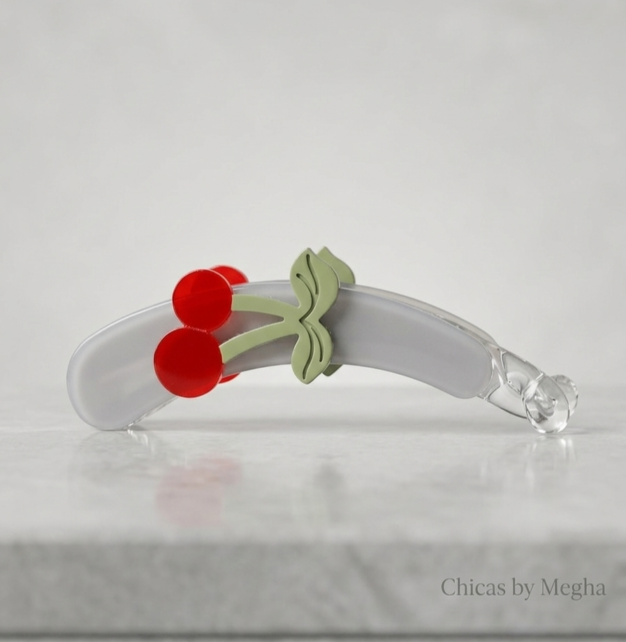 Cherry Blossom Banana Clip