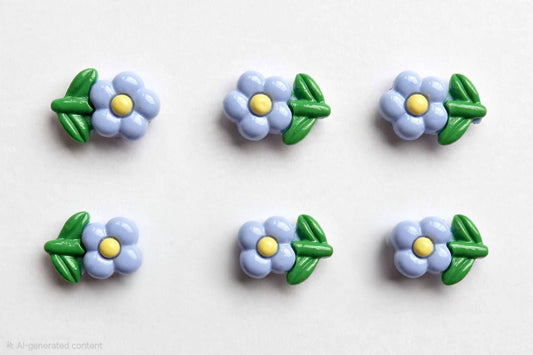 Cute Mini Daisy Flower Hair Clips(Pack of 2)