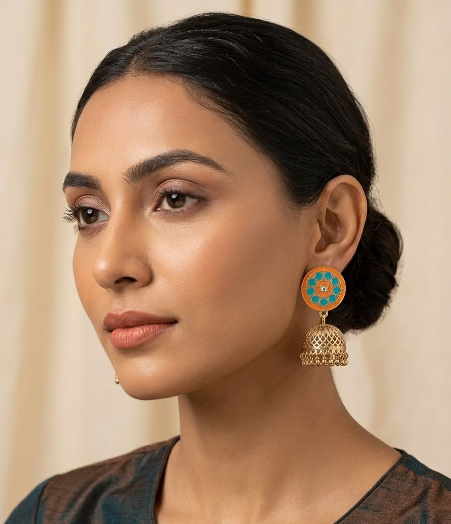 Mandala Jhumka