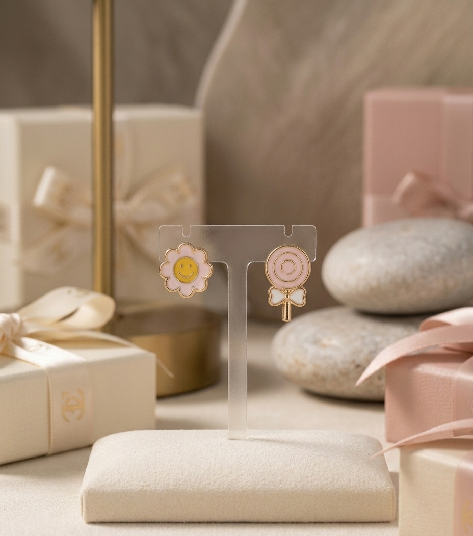 Lollipop Mis-match earrings