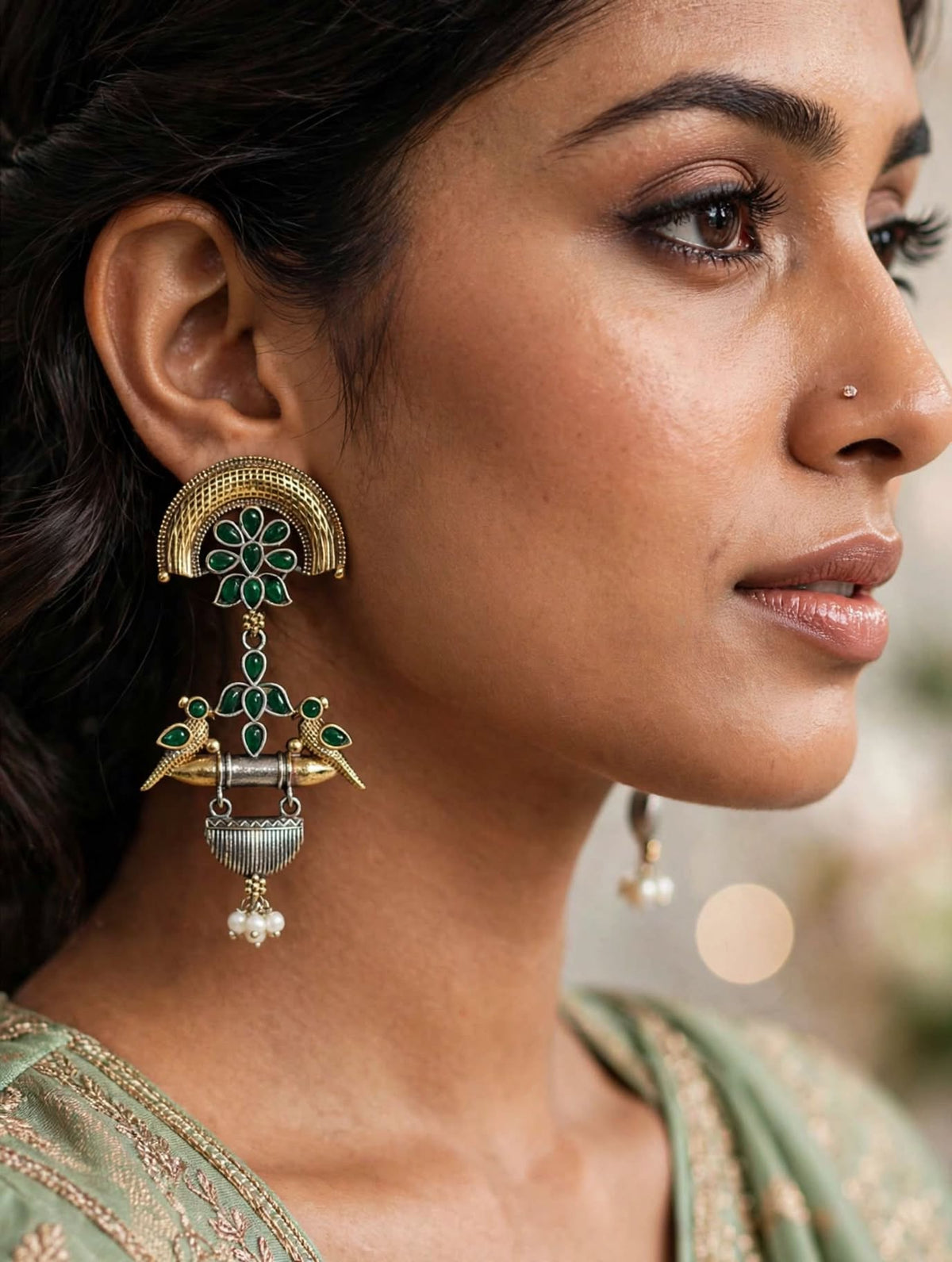 Parrot Dangler Earrings
