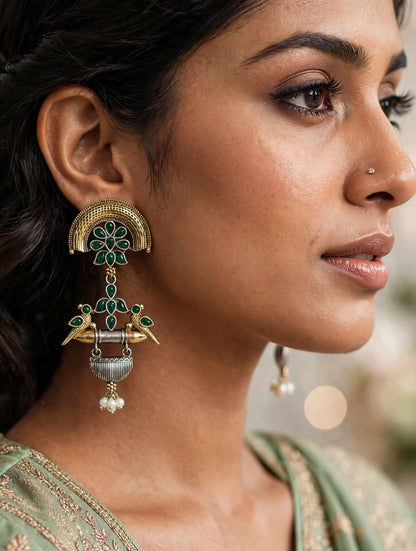 Parrot Dangler Earrings