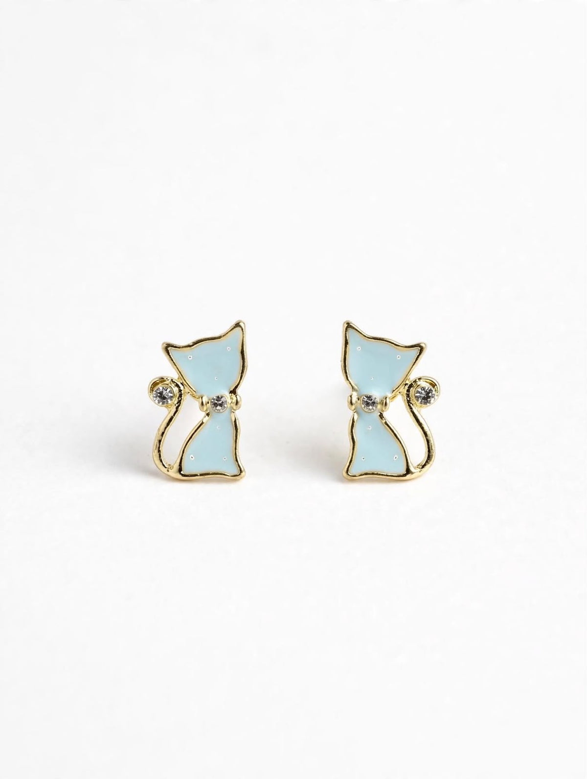 Mimi Kitty Stud Earrings